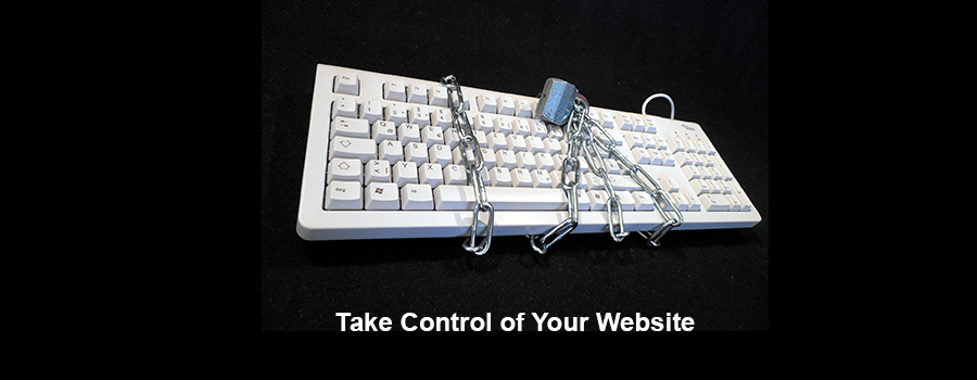 Take control of your website